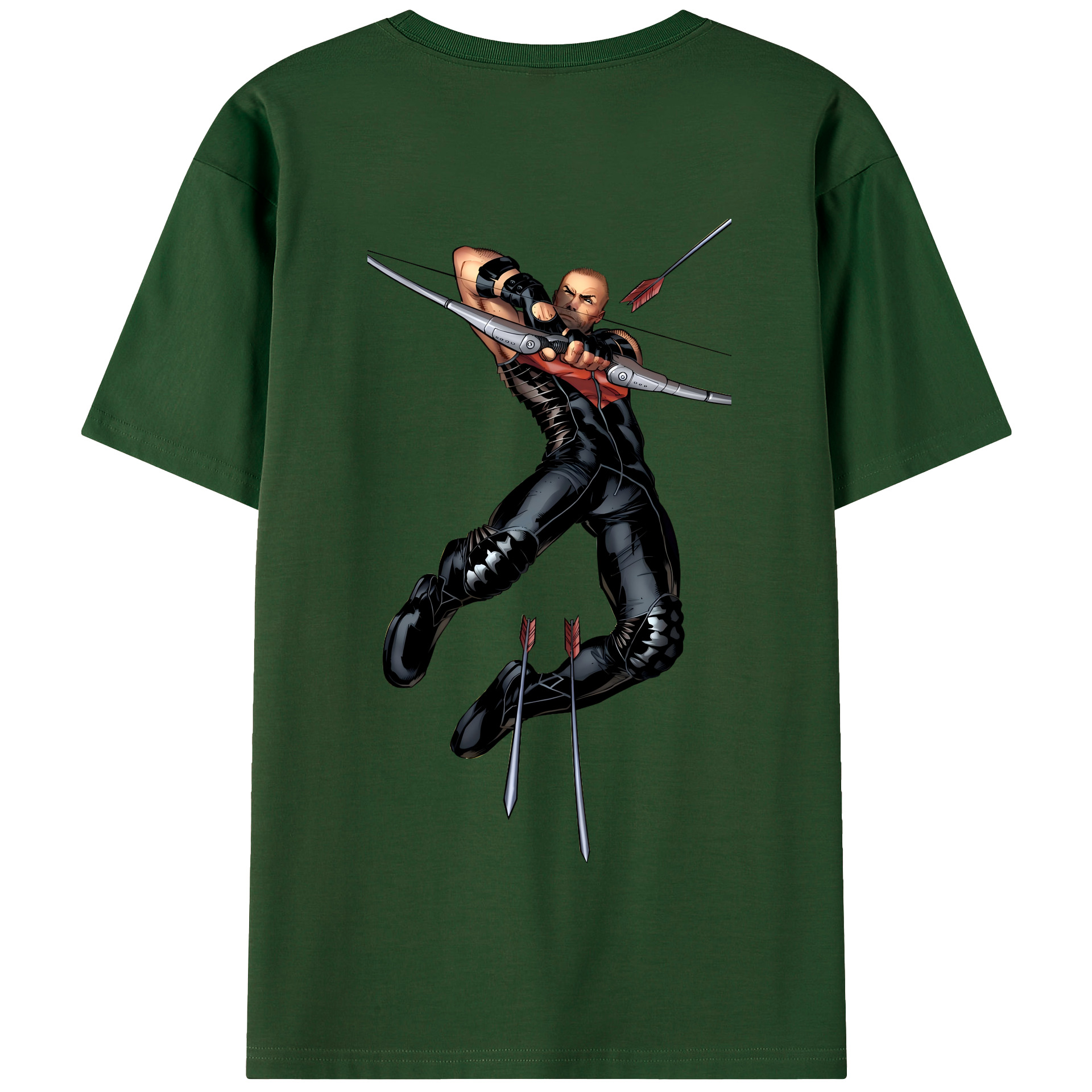 （画像用） アベンジャーズ The Avengers 綿100％半袖Tシャツ（背面プリント）